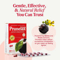 Prunelax Ciruelax Regular Strength Laxative Mini Tablets - Overnight Relief for Occasional Constipation, Senna Extract, Vegan & Gluten-Free,