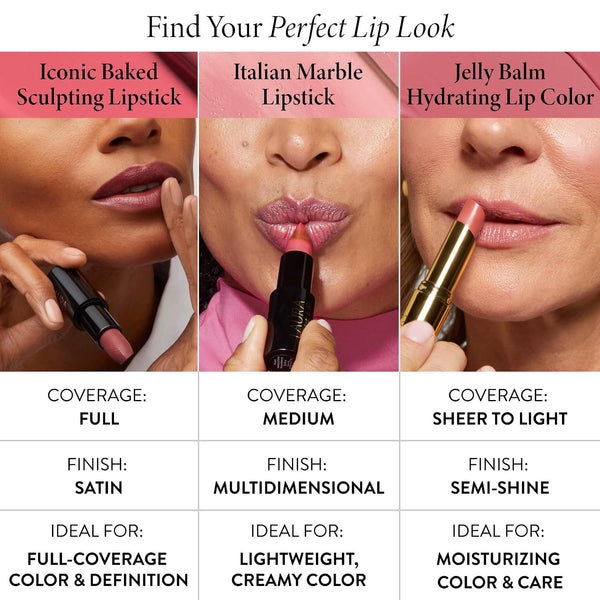 LAURA GELLER NEW YORK Jelly Balm Tinted Lip Balm – Figger than Life – Hydrating Lip Color with Shine Finish – Squalane & Vitamin E – Buildable