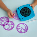 Spirograph Doodle Padâ Arts and Crafts, Scratch Art, LCD Writing Tablet for Kids, Kids Toys, Art Supplies, Drawing Kit, Spiral Art, Double-Sides
