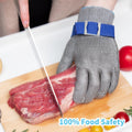ARCLIBER Level 9 Cut Resistant Glove Stainless Steel Wire Metal Mesh Butcher Glove for Meat Cutting Oyster Shucking Chopping and Peeling Small