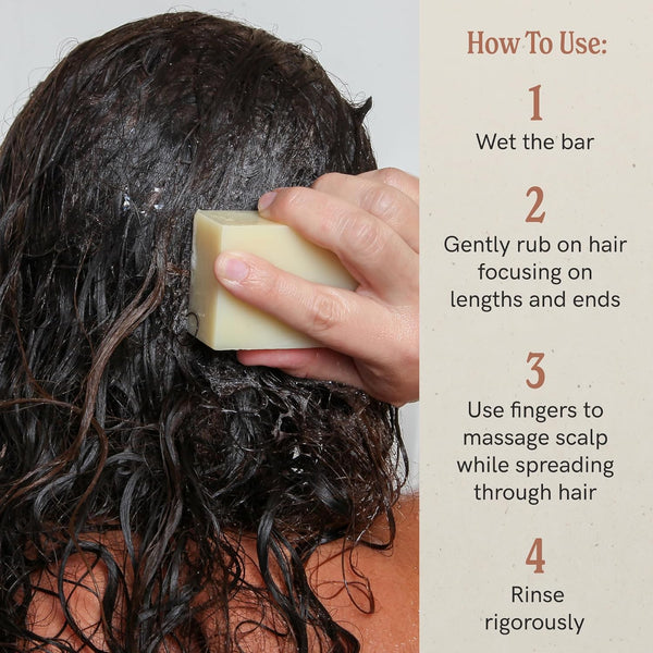 JÃÂ·RÃÂ·LIGGETT'S All-Natural Shampoo Bar, Moisturizing Formula - Supports Strong and Healthy Hair - Nourish Follicles with Antioxidants and
