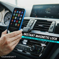 CARMOUNT F1 Dashboard Car Mount (2-Pack) | Magnetic Phone Holder for Car, Ultra Strong 8X N52 Magnets, 360° Rotation, Universal Dash Mount for All