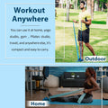 Resistance Bands for Working Out, Physical Therapy Bands, Latex Free Elastic and Exercise Bands Set for Stretching, Suitable for Rehab, Yoga,