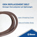 Stens OEM Replacement Belt 265-423 Compatible with Cub Cadet RZT-L42, RZT-L46, RZT-L50, RZT-L54, RZT-S42, RZT-S46, RZT-S50 and RZT-S54 754-04317,