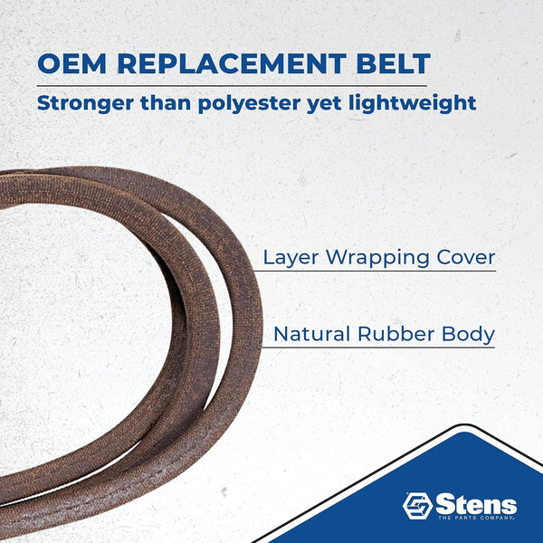 Stens OEM Replacement Belt 265-423 Compatible with Cub Cadet RZT-L42, RZT-L46, RZT-L50, RZT-L54, RZT-S42, RZT-S46, RZT-S50 and RZT-S54 754-04317,