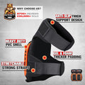 REXBETI Knee Pads for Work, Construction Knee Pads for Men, Heavy Duty Comfortable Anti-Slip Foam Gel Knee Pads for Gardening Flooring and