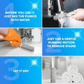 DISIWENE Pumice Cleaning Stone with Handle Toilet Bowl Cleaner Hard Water Ring Remover for Bath/Pool/Kitchen/Household Cleaning (2)