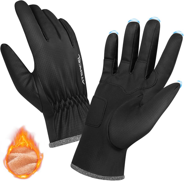 ATERCEL Gloves for Cold Weather Men Women Warm Winter Gloves Touchscreen