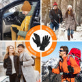 ATERCEL Gloves for Cold Weather Men Women Warm Winter Gloves Touchscreen