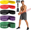 Non Latex Resistance Bands, Pull up Assistance Bands, Exercise Bands Resistance, Workout Bands Resistance for Men and Women, Stretch Bands for