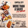 Capital City Mambo Sauce Sweet Hot & Mild Variety Pack, Washington DC Wing Sauces, Perfect Condiment for Wings Chicken Pork Beef Seafood Burgers