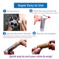 Coin Counter Coin Sorter TubeÃ¯Â½ÂCreative 5-In-1 Change Sorter Coin OrganizerÃ¯Â½ÂChange Counter Machine Coin RollerÃ¯Â½ÂCoin Bank Holder Coin