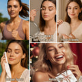 SUSIKEKI 6 Colors Mini Eyeshadow Makeup Palette Neutral Nude Smoky Eye Shadow Taupe & Brown Matte Make Up Pallet with Mirror Highly Pigmented Long