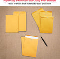 Staples 9 x 12 Kraft Clasp & Moistenable Envelopes, Brown Manila, Heavyweight Document Mailers with Metal Clasp, 100/Box 100 Pack