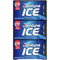Dentyne Ice Peppermint Sugar Free Gum, 9 Packs of 16 Pieces (144 Pieces) | Chewing Gum, Perfect for Long Lasting Fresh Breath at School, Work &