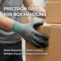 DEX FIT FN320 Precision Grip Work Gloves, 3D-Comfort Fit, Ultra Stretch Nylon Gloves, Lightweight & Flexible for Warehouse Handling, Assembly,
