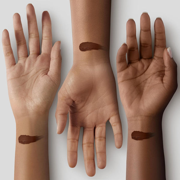YENSA Serum Foundation Makeup - Super Silk Full Coverage Foundation Enriched with Peptides, Vitamin C & Ferulic Acid to Help Reduce Fine Lines,