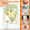 Vmiapxo 50 Pack 4" X 6" Hard Plastic Card Sleeves, Waterproof Postcard Photo Holders Collector Trading Sports Baseball Cards Protectors Clear