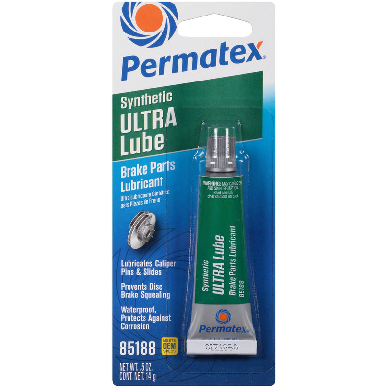 Permatex 85188 Ultra Disc Brake Caliper Lube, 0.5 oz. Synthetic Caliper Lube 0.5 oz