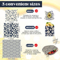9 Pack Japanese Reusable Beeswax Wraps for Food Eco-Friendly Beeswax Wraps Bread Sandwich Wrapper Organic Sustainable Zero Waste Reusable