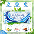 BERGMAN KELLY - Hotel Soap Bars - White Tea, 0.5 oz, 100 PK - Travel Size Luxury Bulk Amenities Bar Soap - Mini Individually Wrapped Rectangular