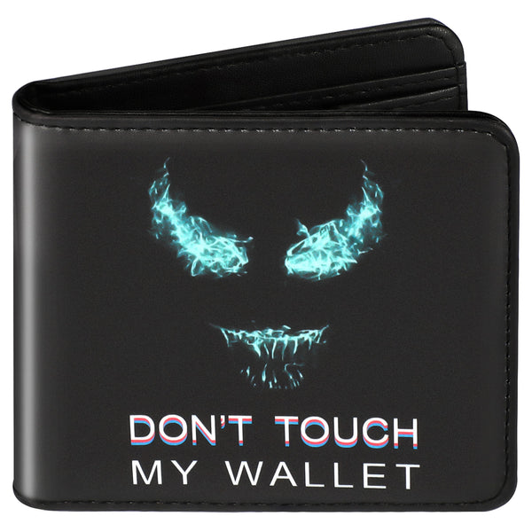 Bistup Teen Boys Cool Wallet-Men Mens Men'S Funny Leather Credit Id Card Cash Holder Man Black Rfid Blocking Zipper Wallets With Coin Pocket Id