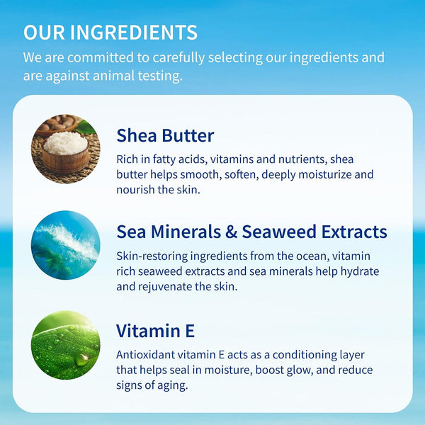 Inis the Energy of the Sea - Revitalizing Body Lotion Travel Size 2.9 fl oz | Mini Daily Travel Size Body Moisturizer with Hydrating Seaweed,