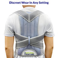 The Natural Posture Posture Corrector for Men and Women - Lumbar Back Brace and Shoulder Straightener - Helps Provide Lower Back Support and