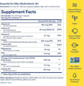 Ritual Multivitamin for Men 18+ with Zinc, Vitamin a and D3 for Immune Function Support*, Omega-3 DHA, B12, K2, Gluten Free, Non-Gmo, Vegan, Mint