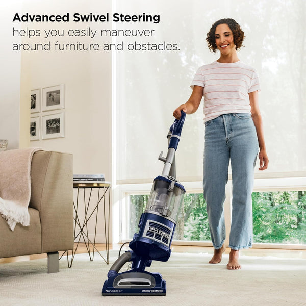 Shark Upright Vacuum Cleaner | Navigator Lift-Away Deluxe | Pet Hair, Carpet & Hard Floor Cleaning | Upholstery & Crevice Tool | HEPA Filter |