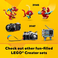 LEGO Creator 3 in 1 Flatbed Truck with Helicopter Toy, Transforms from Flatbed Truck Toy to Propeller Plane to Hot Rod and SUV Cars, Gift Idea for