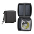 Caseling Hard Case - 7.2"x7.2"x2.2" - for External USB, DVD, CD, Blu-ray Rewriter/Writer and Optical Drives - Portable Carrying Travel Storage