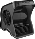 Lasko High Velocity Portable Utility Fan - Adjustable Air Mover Blower Fan for Bedroom, Office Desk, Garage, and Home - With 2 Outlets 120V - 3