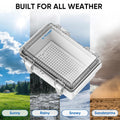 TICONN Outdoor Electrical Box Waterproof, ABS IP67 Junction Box Enclosure 5.9"x3.9"x2.8" Off-white