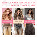 GOO GOO I Tip Hair Extensions Real Human Hair, 14inch 50g 100S, Cold Fusion I Tip Hair Extensions,18A/613A Dark Blonde Highlighted Bleach Blonde