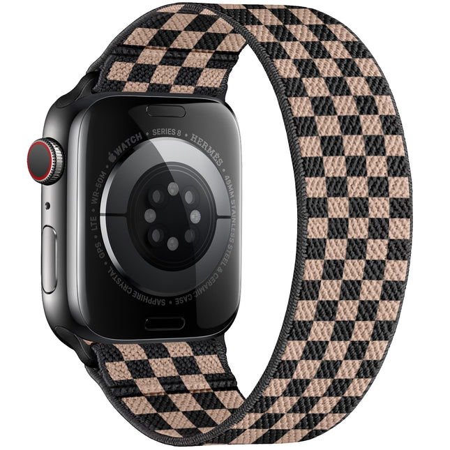 Stretchy Solo Loop Bands Compatible with Apple Watch 40Mm 38Mm 44Mm 42Mm 41Mm 45Mm Braided Elastic Weave Nylon Wristband