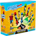 Toy Rocket Launcher for Kids - Outdoor Toys for Kids Ages 4-8, 8 Rockets 8P