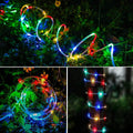 LED Rope Lights Battery Operated String Lights-40Ft 120 LEDs 8 Modes Outdoor Waterproof Fairy Lights Dimmable/Timer with Remote for Camping Party