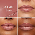 LAURA GELLER NEW YORK Jelly Balm Tinted Lip Balm – A Latte Love – Hydrating Lip Color with Shine Finish – Squalane & Vitamin E – Buildable Sheer
