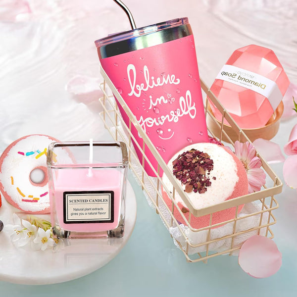 Reekei Get Well Soon Care Package,15Pcs Gifts Set- Birthday Gifts for Women - Funny Gift Ideas for Friends, Coworkers, Wife, Mom,