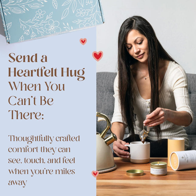 Unboxme Comfort Care Package - Get Well Soon Gift Basket for Women with Cozy Soc