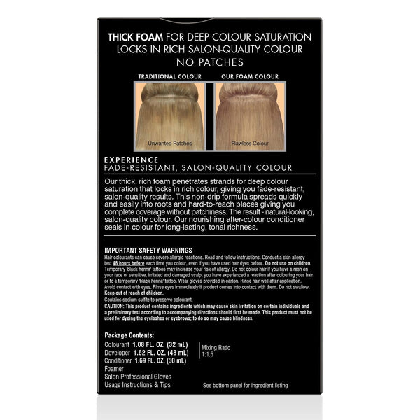 John Frieda Precision Foam Colour Medium Natural Blonde 8N, 1 Application Medium Natural Blonde 8N 1 Count (Pack of 1)