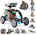 Lucky Doug Solar Power Robot Building Kits Toys for Boys Girls Ages 8-13, STEM Kit Gifts for Kids 8 9 10 11 12 13 Years, DIY Educational Science