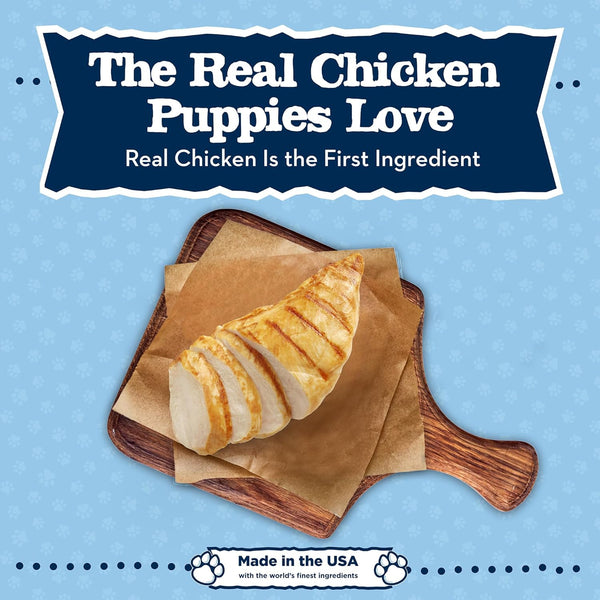 Blue Buffalo Baby Blue Training Treats Natural Puppy Soft Dog Treats, Savory Chicken 4-oz Bag 4 Ounce (Pack of 1)