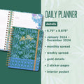 Lilly Pulitzer Large Daily Planner January 2025 - December 2025, Weekly Agenda & Monthly Calendar, Stickers, Pockets, & Spiral Binding (It'S a