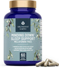 Natural Sleep Aid for Adults Minding down Sleep Support Supplement Max Strength Deep Sleep Supplement without Melatonin to Calm & Restore the