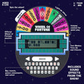 Educational Insights Wheel of Fortune Game - Handheld Electronic Game, Great for Travel, Classic Retro Party Games for Kids, Teens & Adults, Word