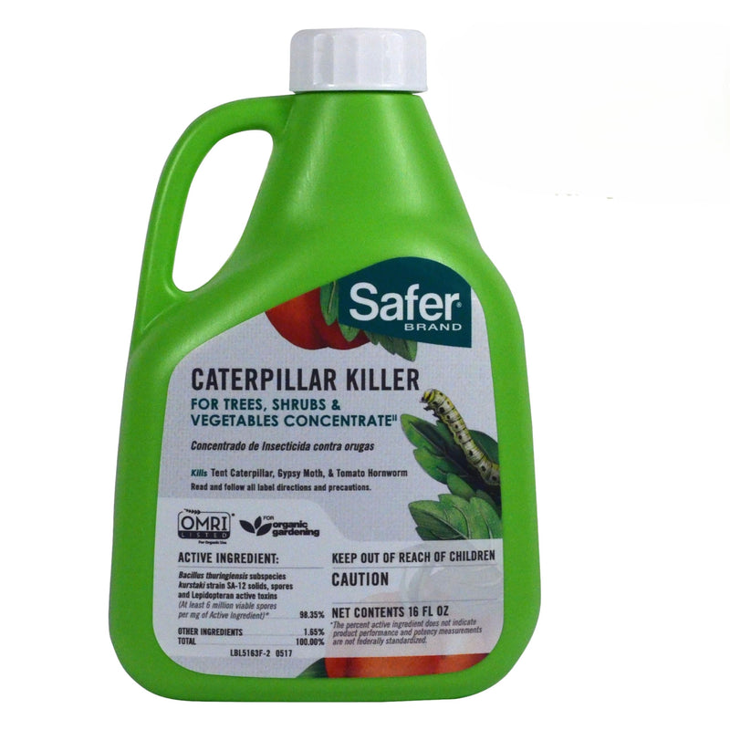 Safer Brand Caterpillar Killer II Concentrate Spray, 16 fl oz 16 oz (1 Pack)