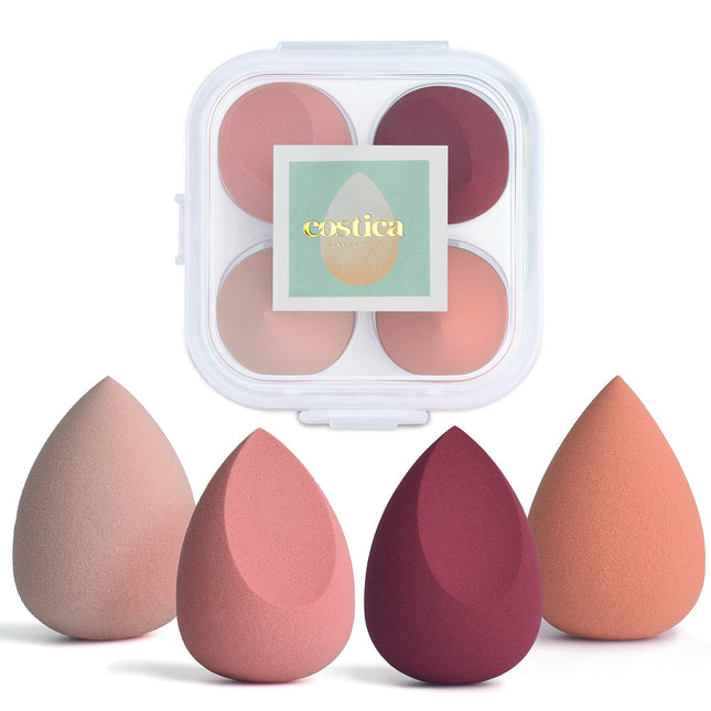 COSTICA Makeup Sponge Set Blender, Beauty Sponge Makeup Blender Flawless for Liq