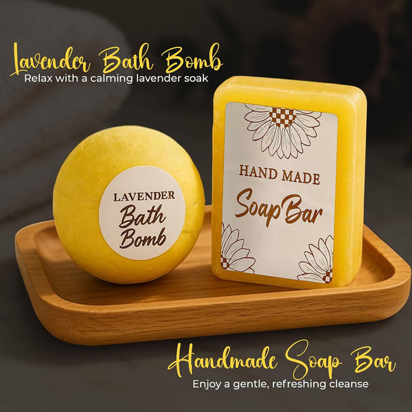 Andlane Sunflower Gifts for Women - Unique Gift Basket Set - Birthday Gifts for Women, Best Friend, or Sister - Sunshine Box Care Package, Get